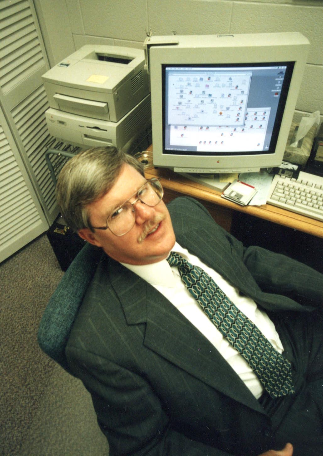 this is a photo from 80s of ODU editor Steve Daniel