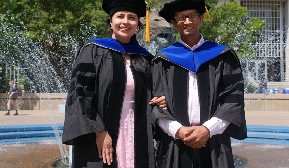 Sunil Pokharel, Ph.D. and Pushpa Pandey, Ph.D. 