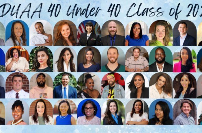 collection of headshots of the ODU 40 under 40 class of 2024