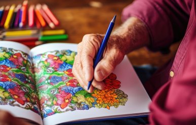Recreational Therapy Senior Coloring