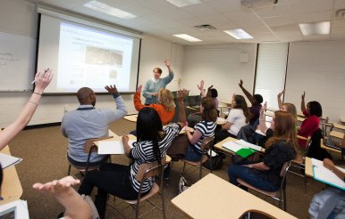 Students Participating In Class