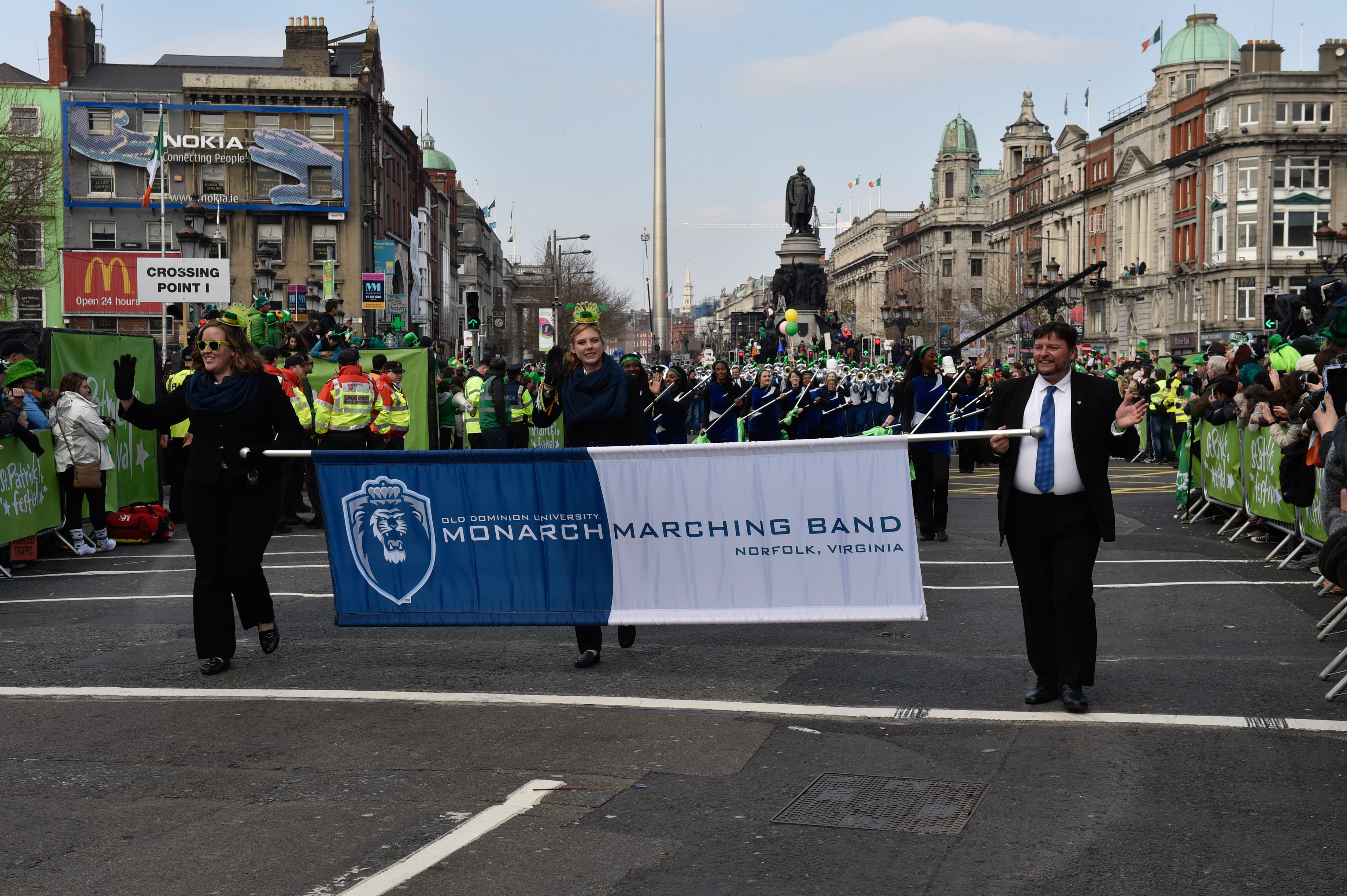 Monarch marching Band in Ireland