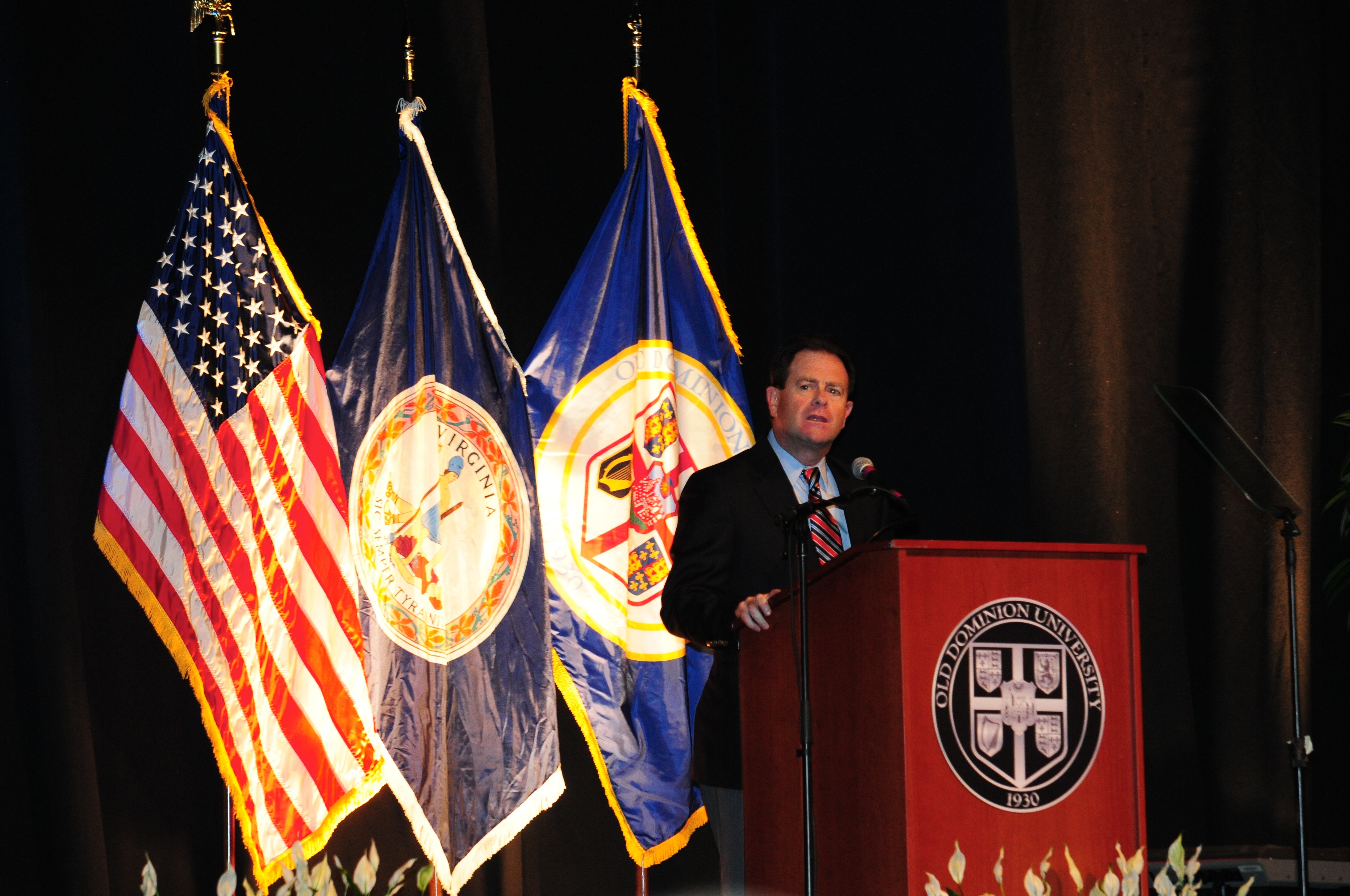 President John R. Broderick delivers the State of the University Address