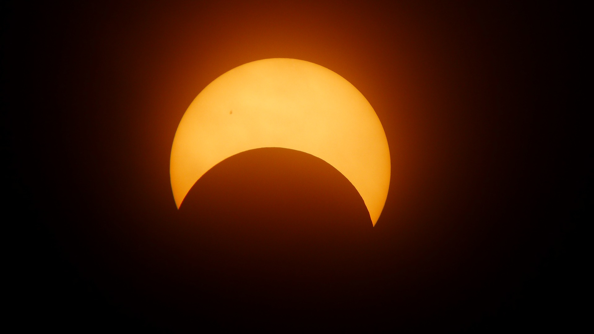 Solar Eclipse Stock Image
