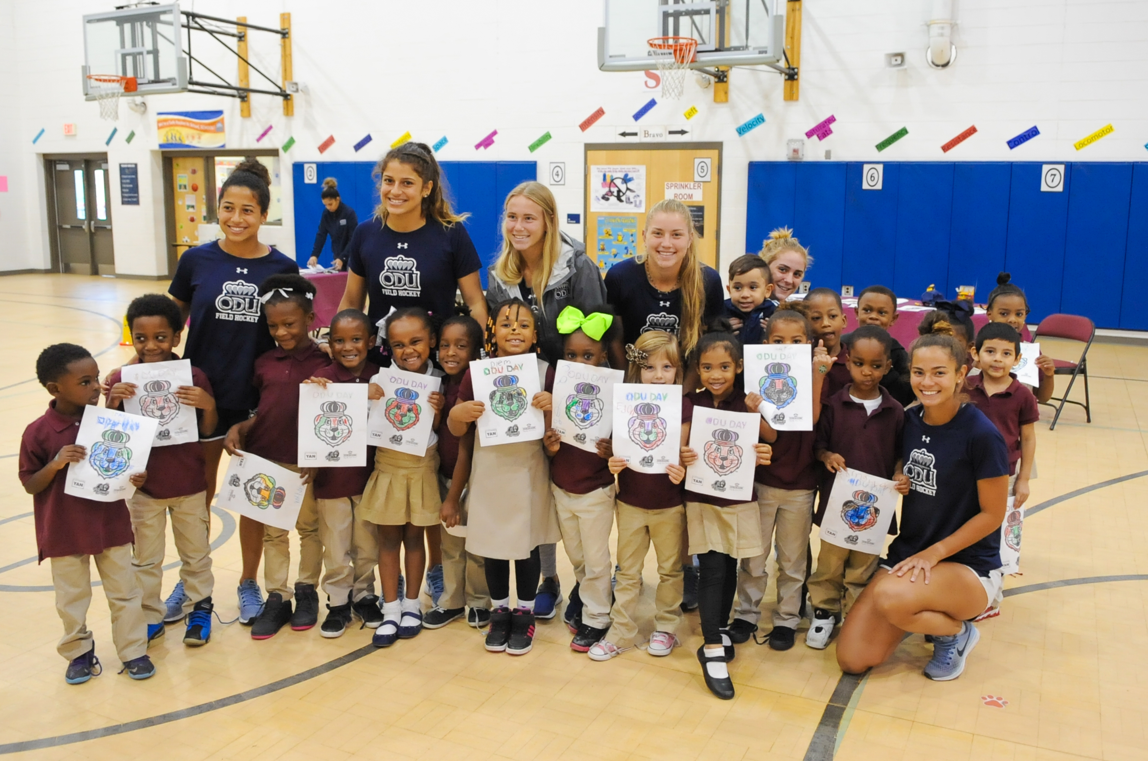 ODU Dat at Coleman Place Elementary School