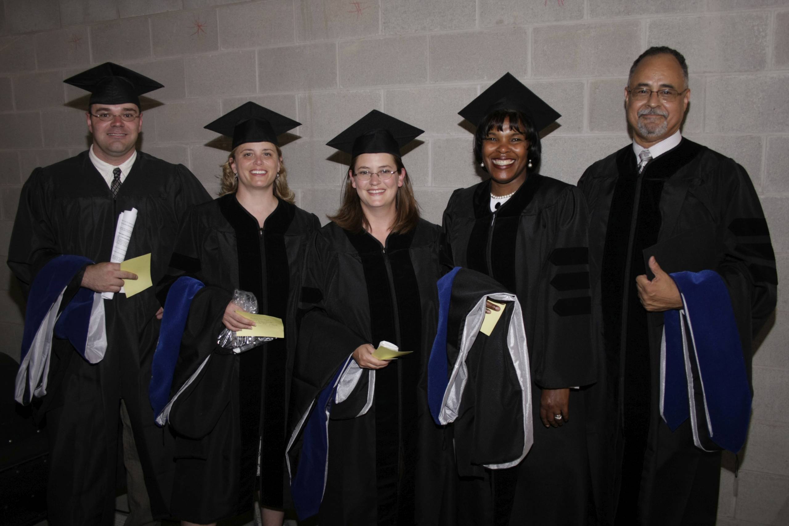Doctoral Candidates at Commencement