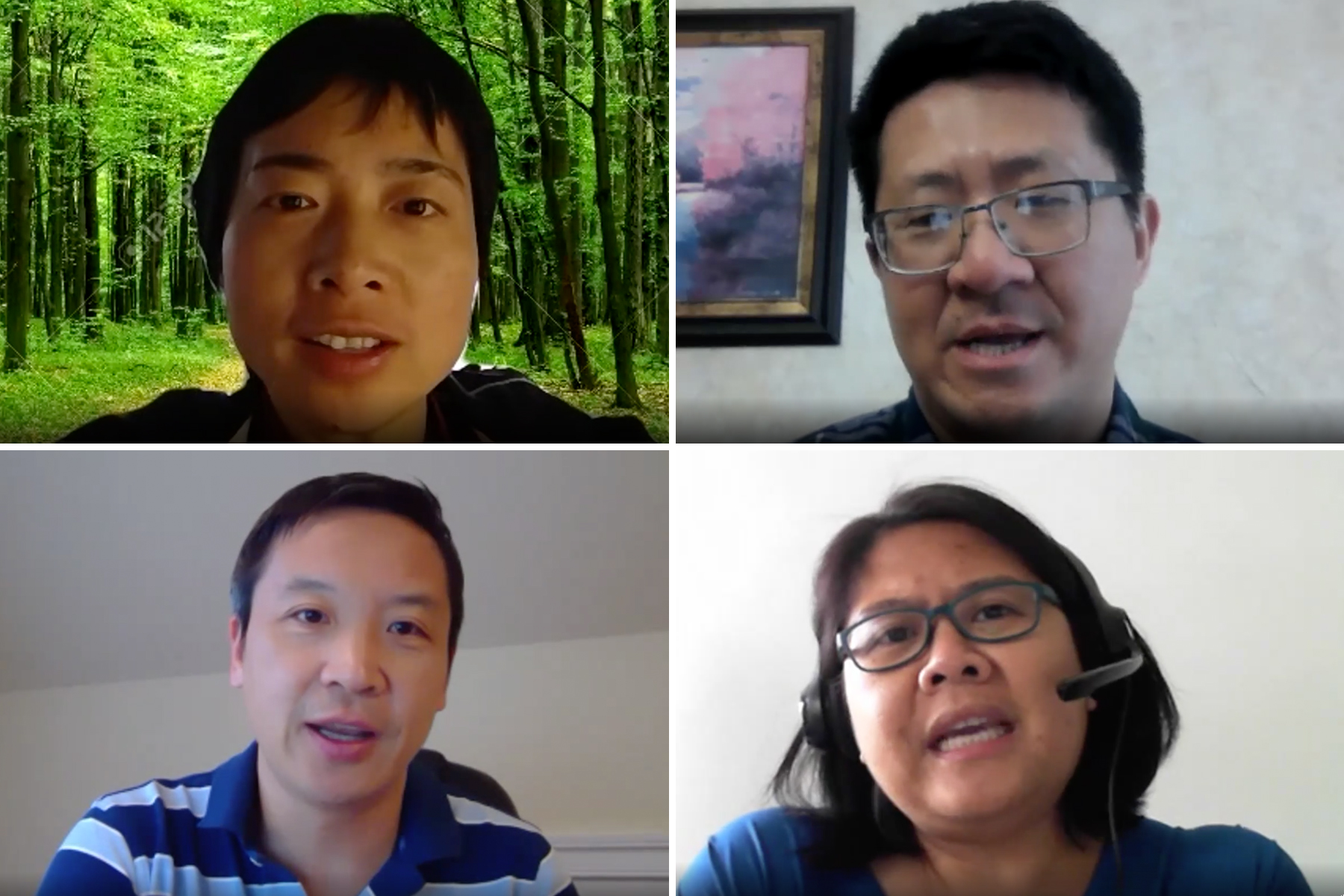Virtual Mentoring Monday with panelists from Asian Caucus