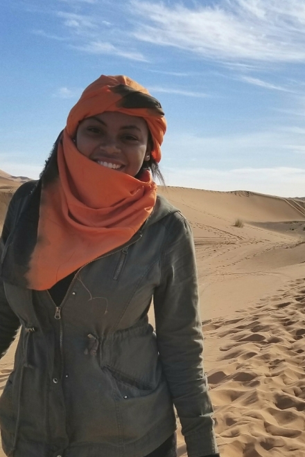 Lauren in Morocco
