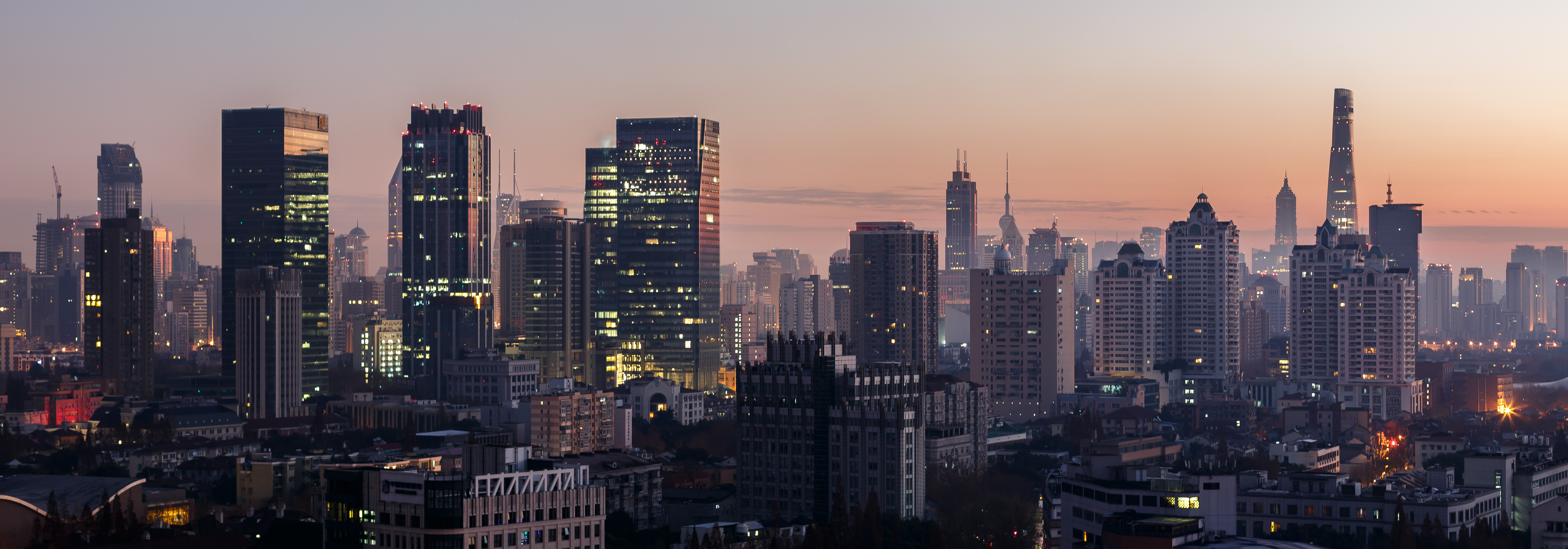 Shanghai Skyline - Panorama