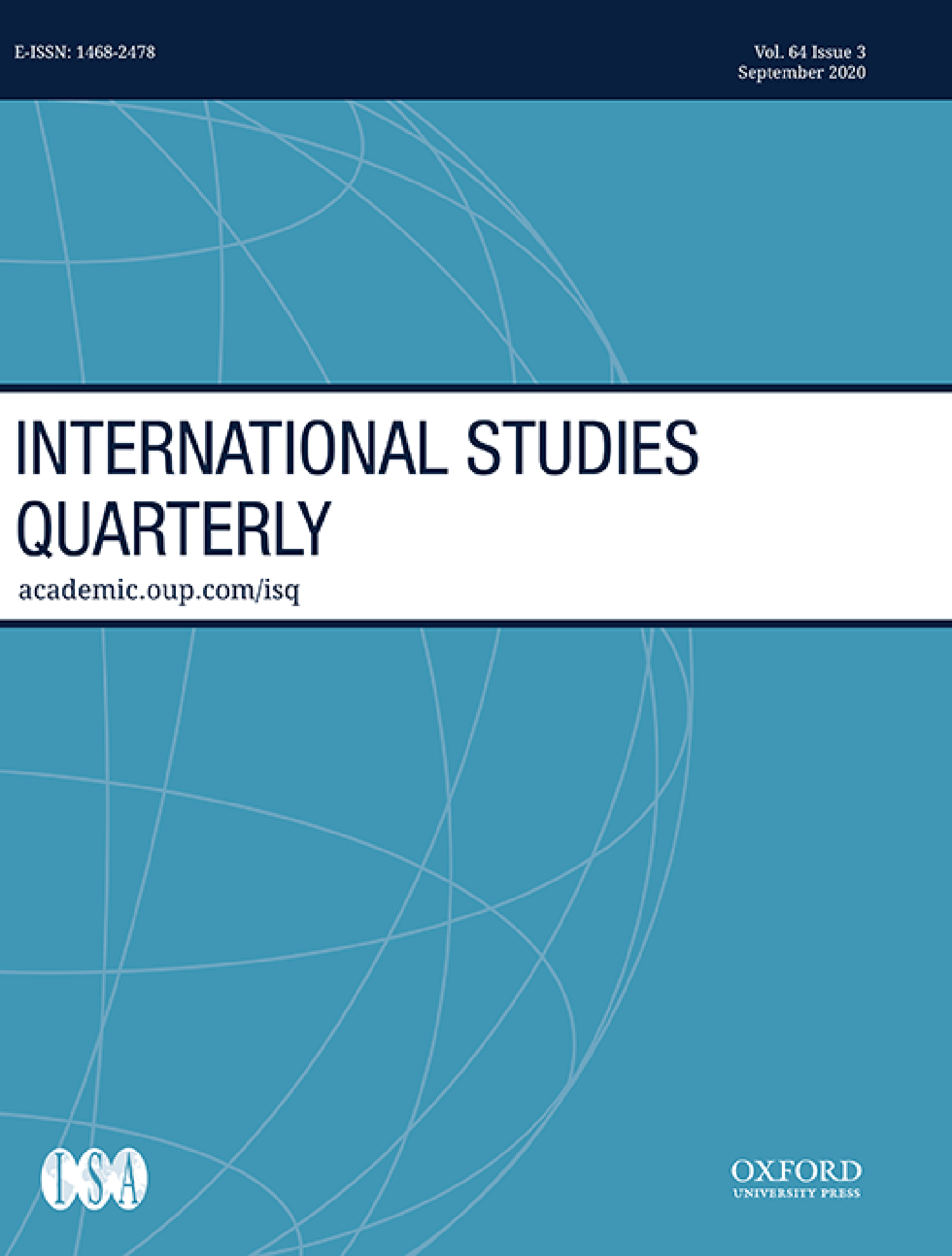 International Studies Quarterly Cover