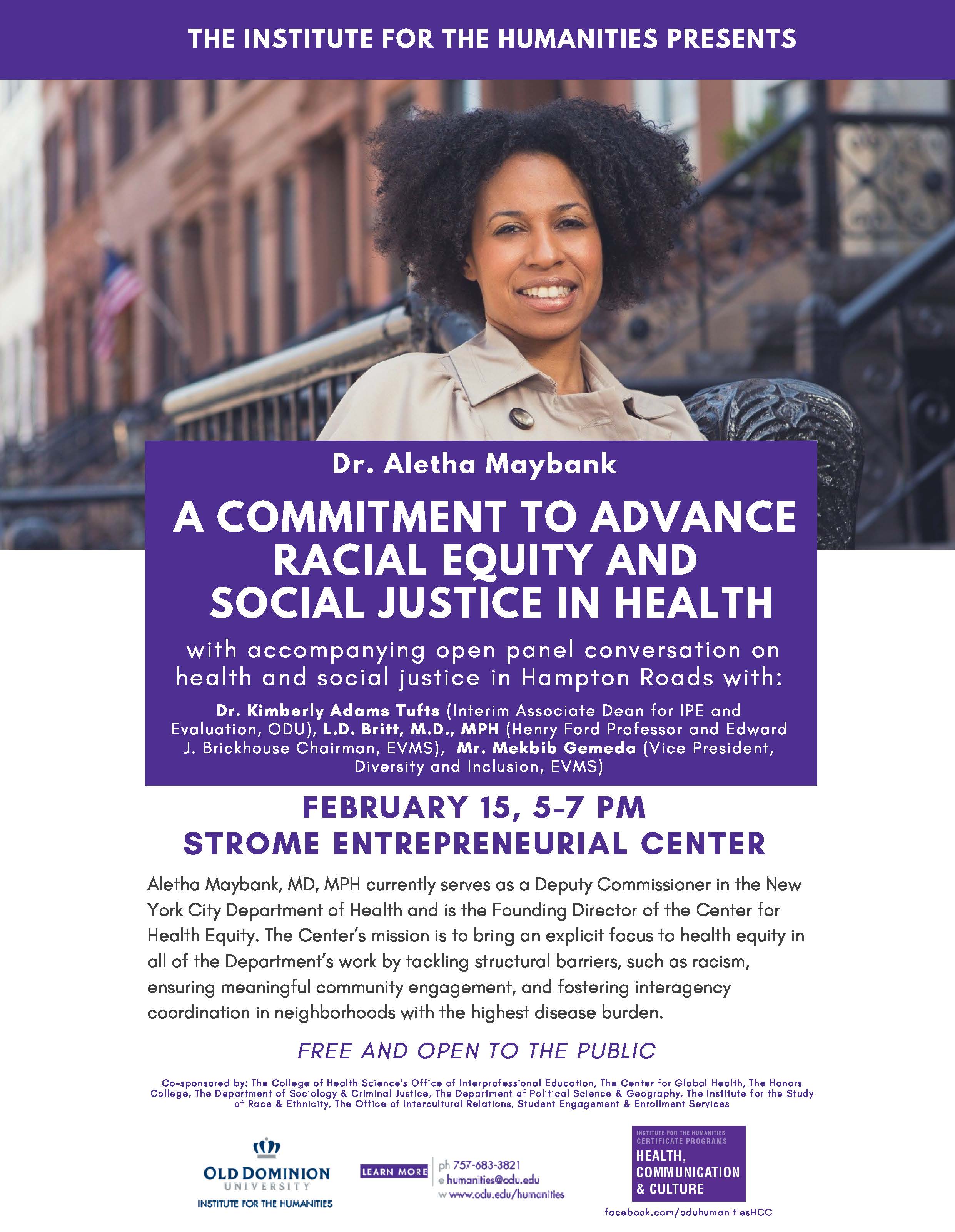 A Commitment to Advance Racial Equality and Social Justice in Health