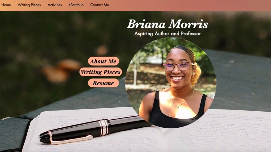Briana Morris, Creative Writing