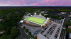 Computer rendered image of current Foreman Field.