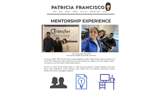 Patricia Francisco's ePortfolio
