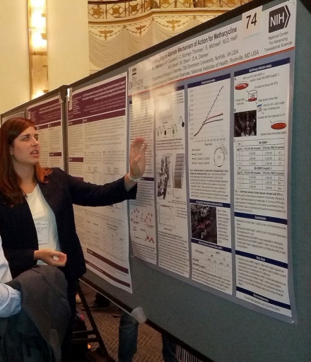 Biomedical Sciences PhD Student Presents at Conference