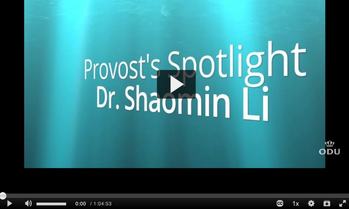 Provost's Spotlight: Dr. Li