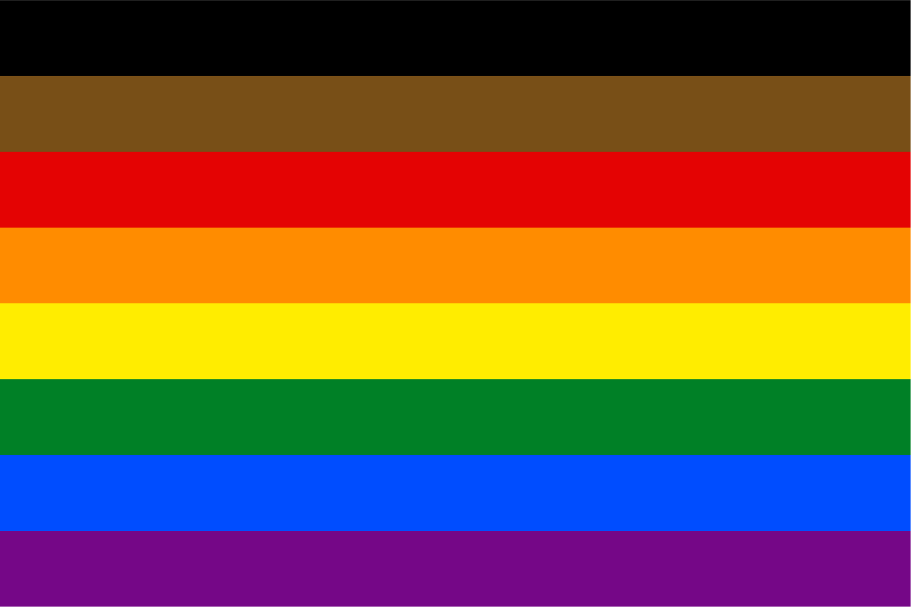 LGBT Pride Flags/POC Rainbow