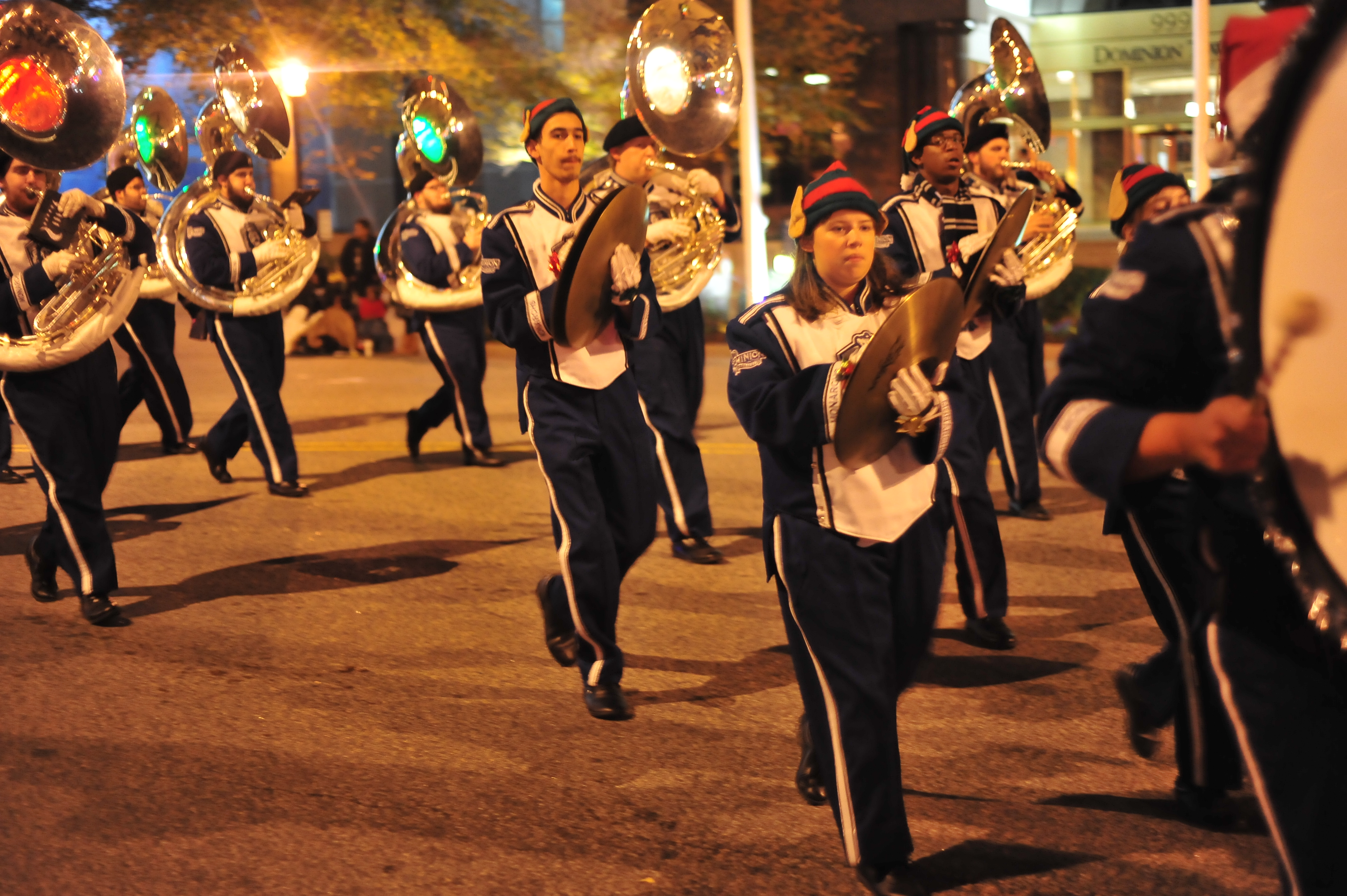 Photo of the ODU Monarch Marching Band