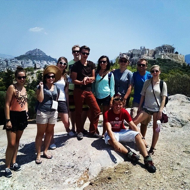 Greece First Year Experience study abroad program 2014