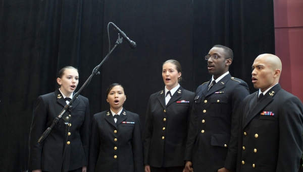 Photo of Joint ROTC Choir
