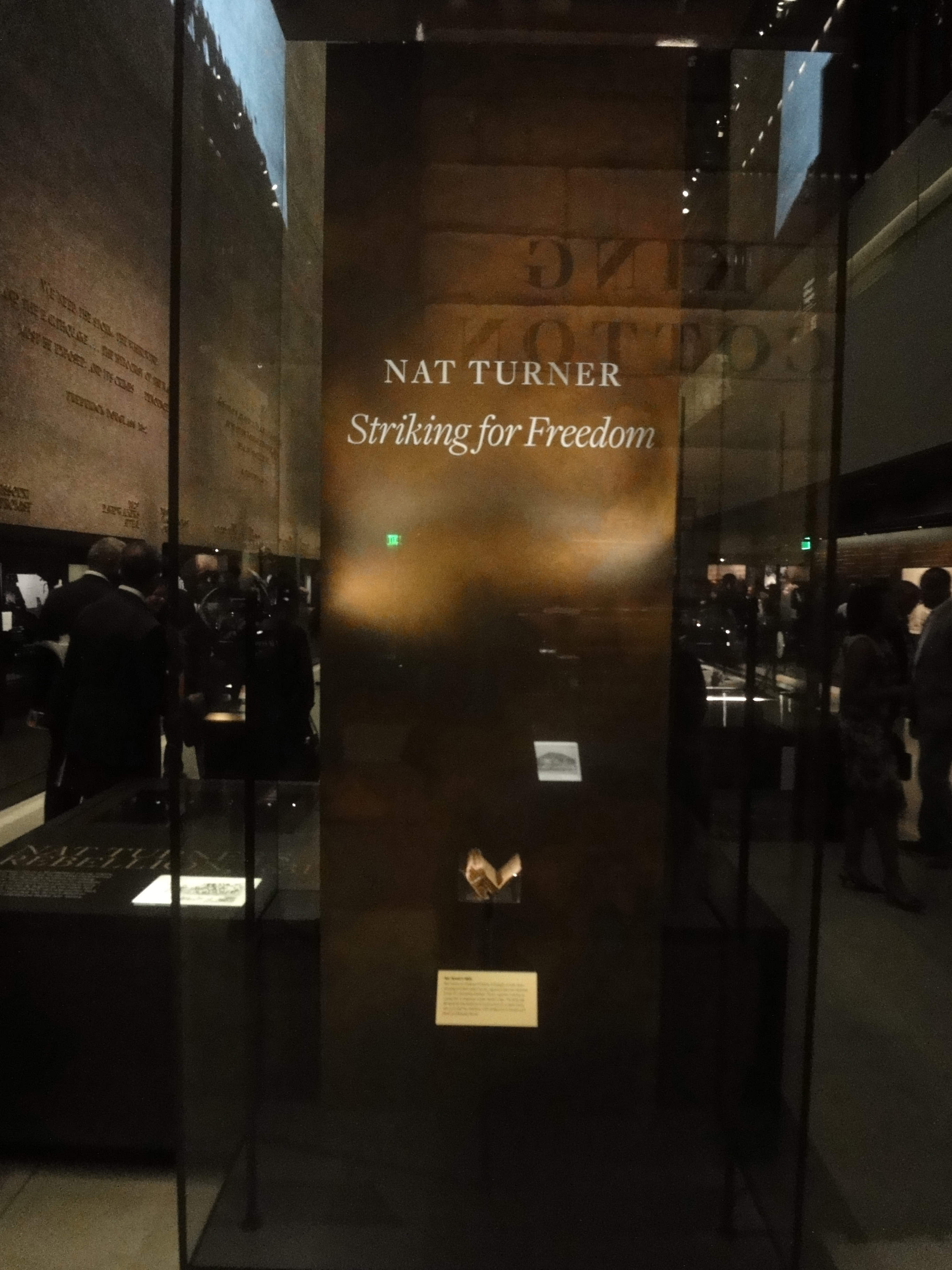 Pictures of Turner Bible at Smithsonian 