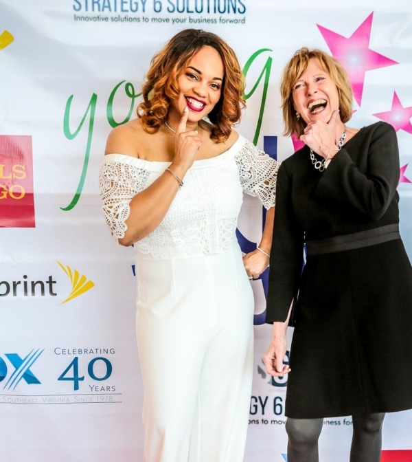 Nancy Grden and Angela Reddix at The Young Girl&rsquo;s Rule Event