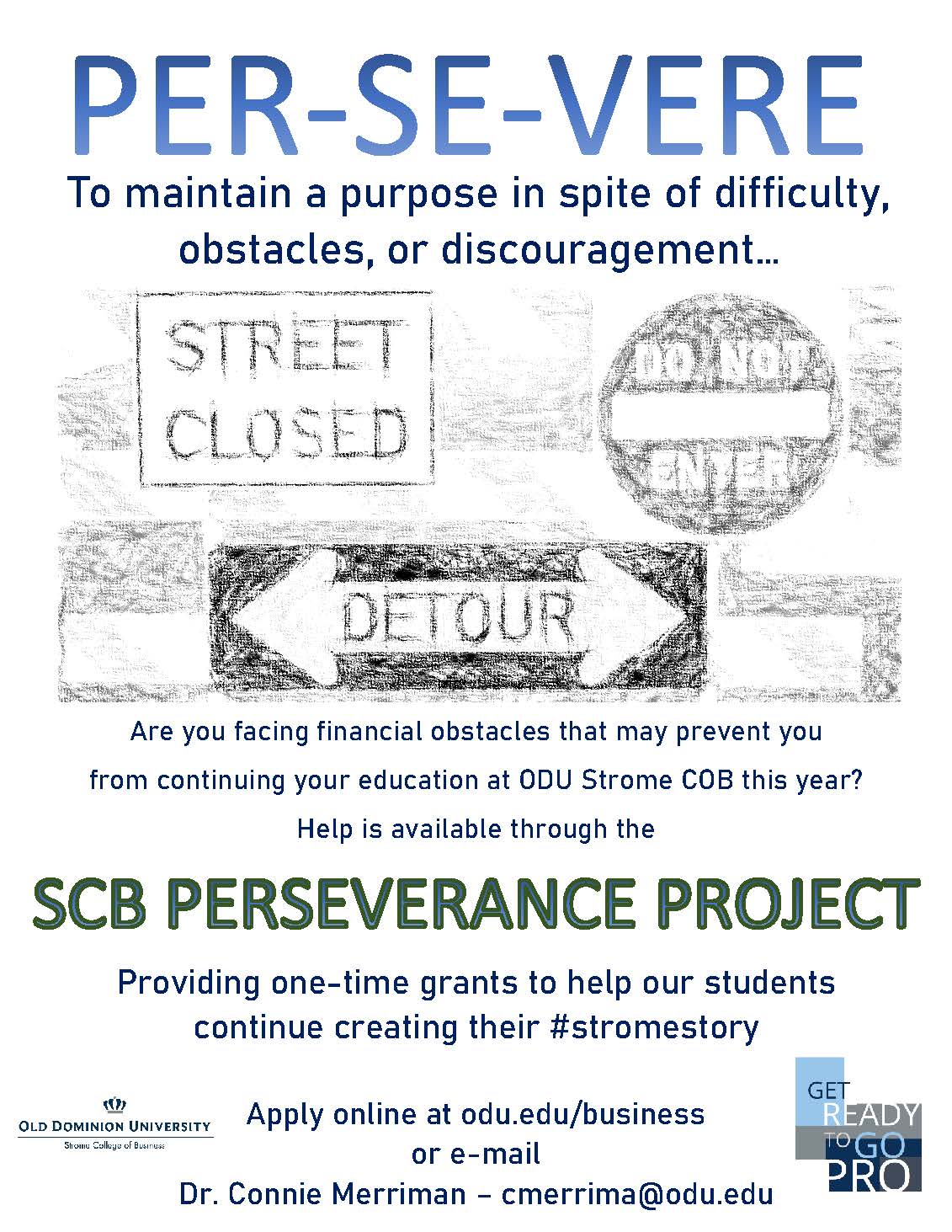 Perseverance Project Flyer