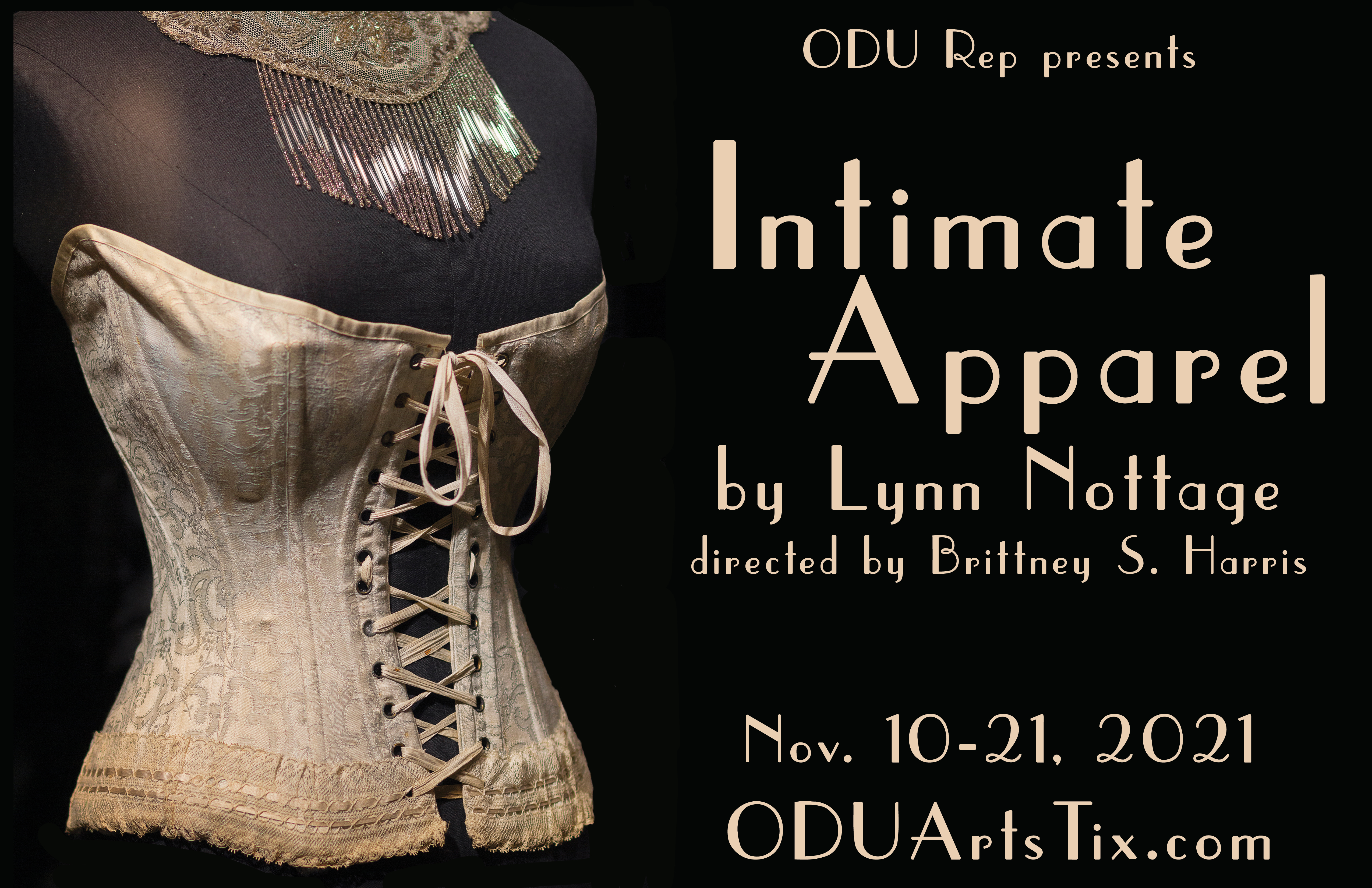 ODU Theatre - Intimate Apparel poster