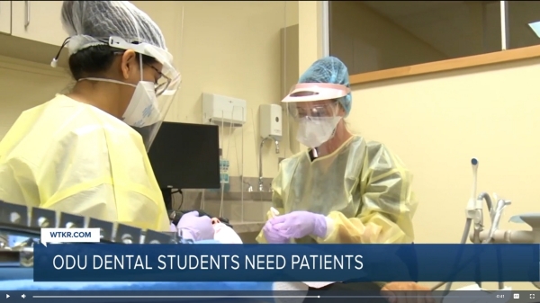 ODU dental hygiene clinic provides low-cost service for uninsured patients