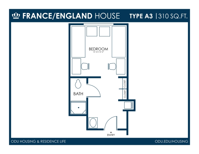 France and England Floor Plans