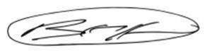 Brian O. Hemphill signature
