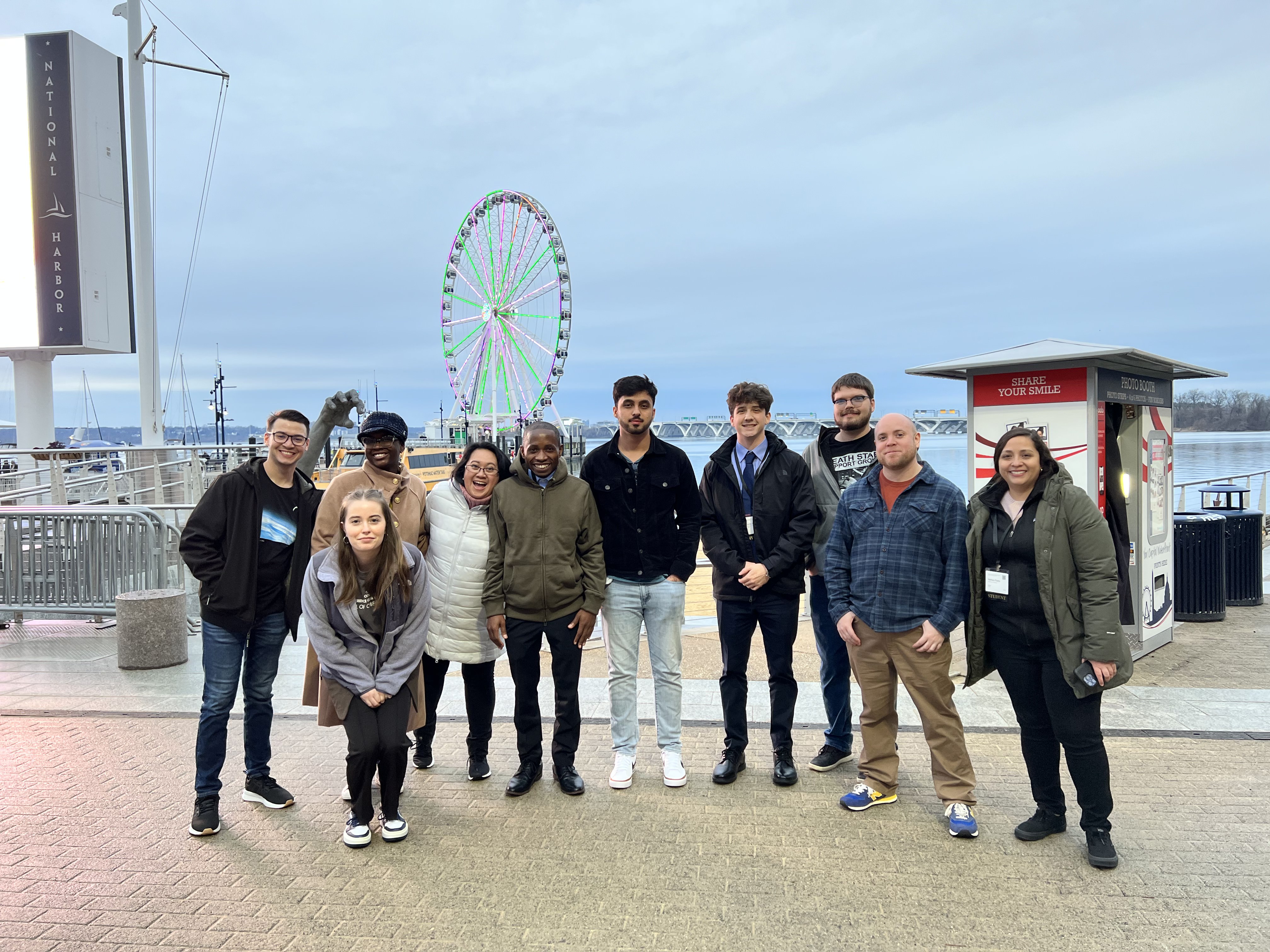 Cybersecurity Students Explore Opportunities at National Science Foundation Job Fair Old