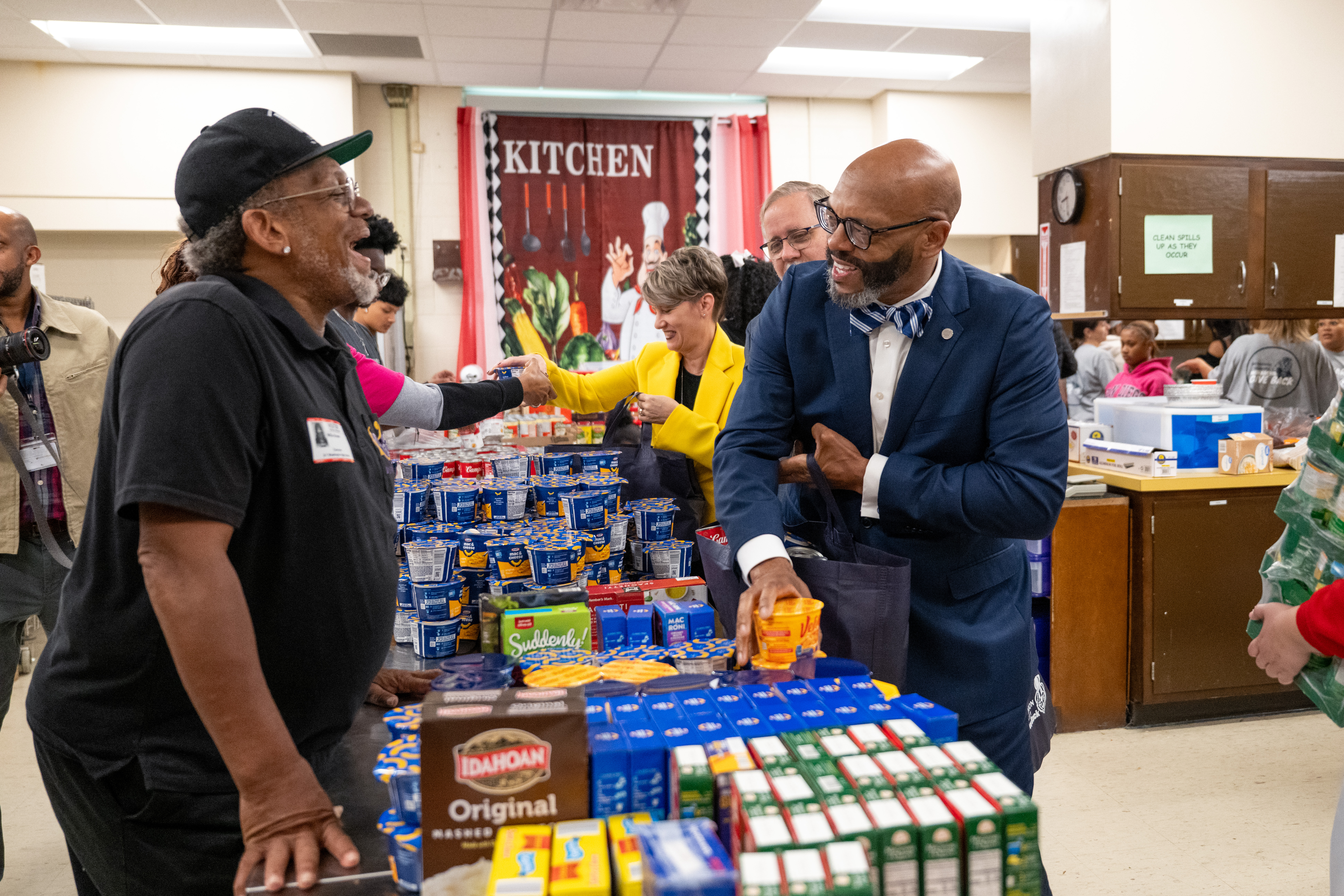 Hemphill at NPS Monarchs Give Back