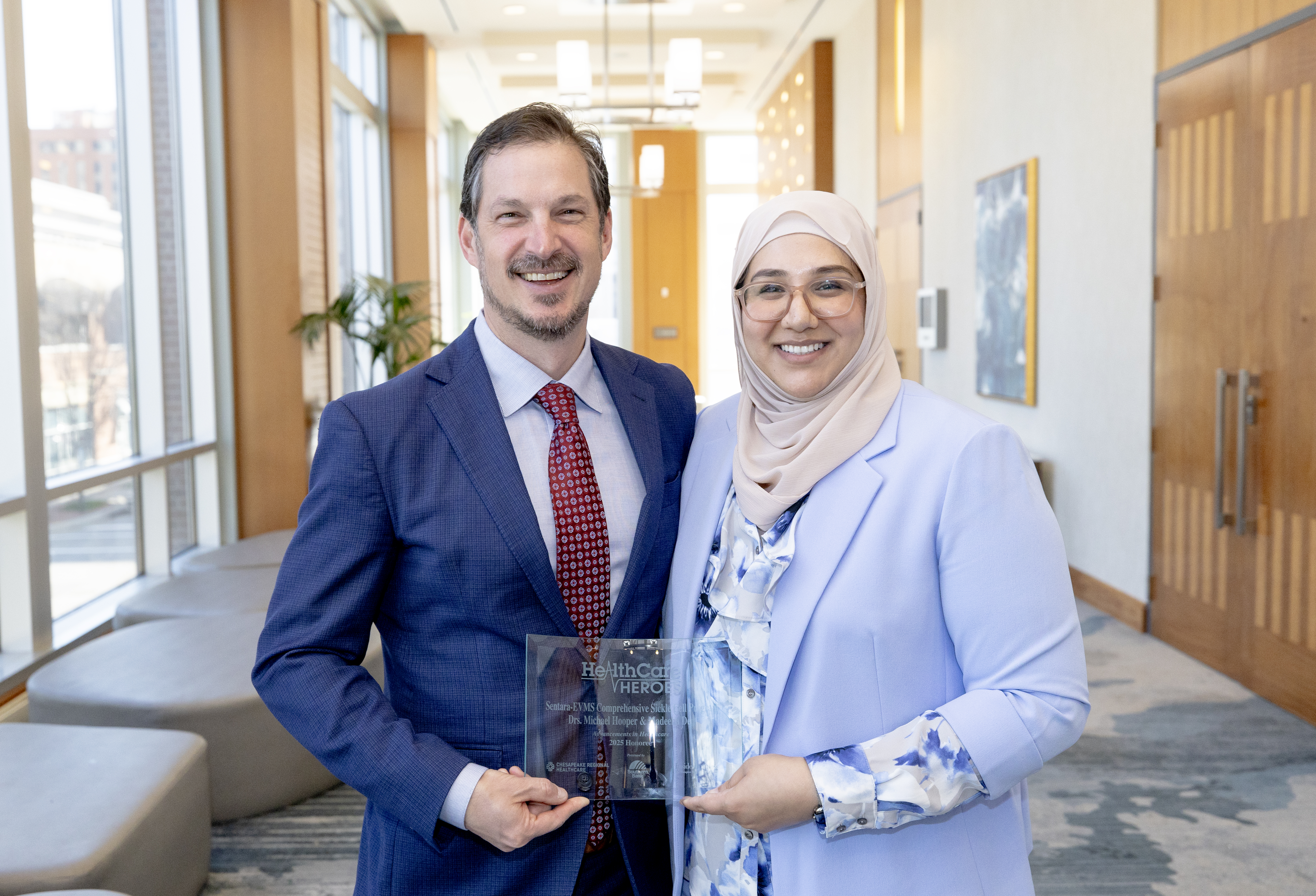 Headshot of Drs. Hopper and Deo