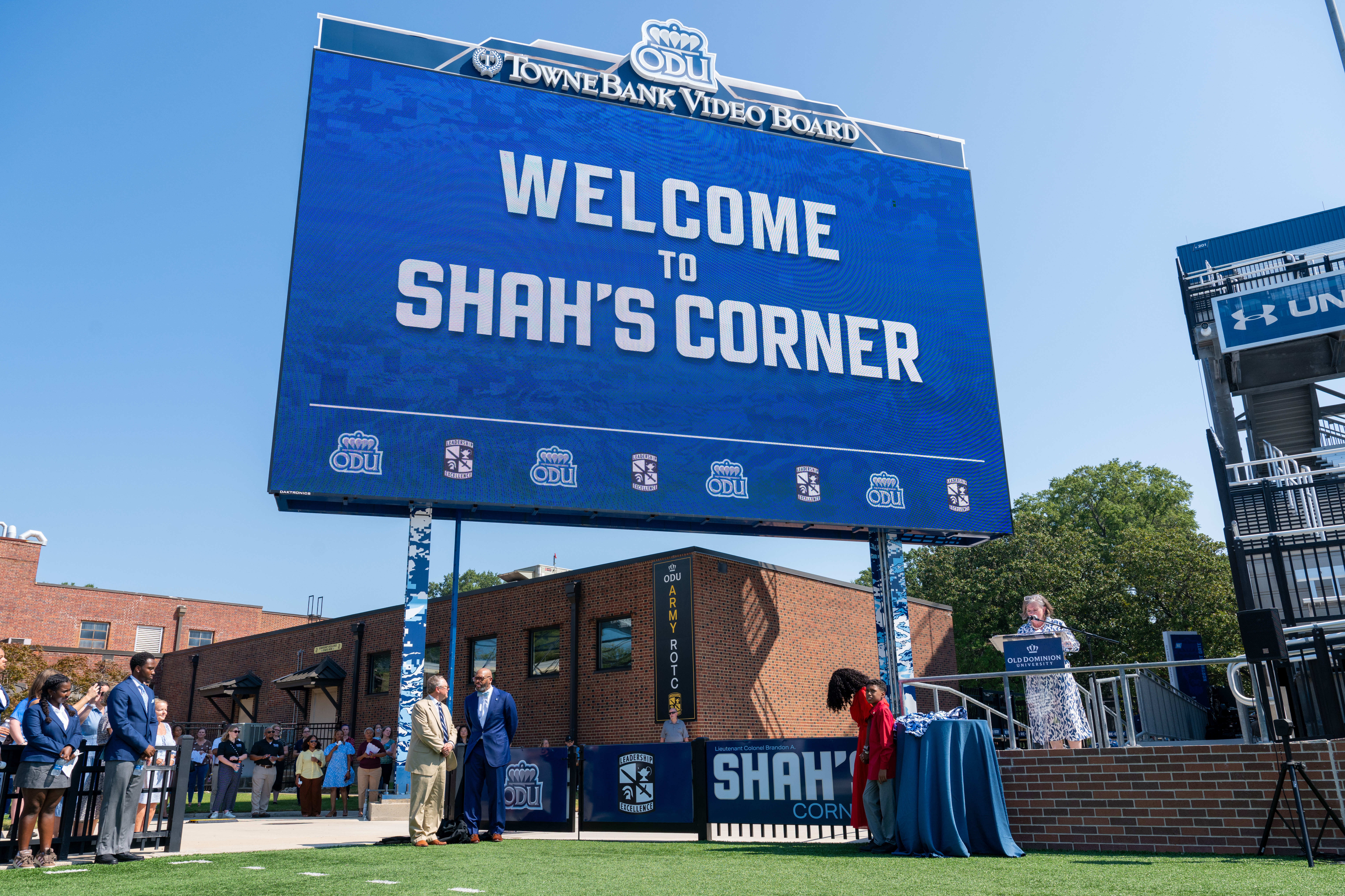 Shah's Corner at S.B. Ballard Stadium
