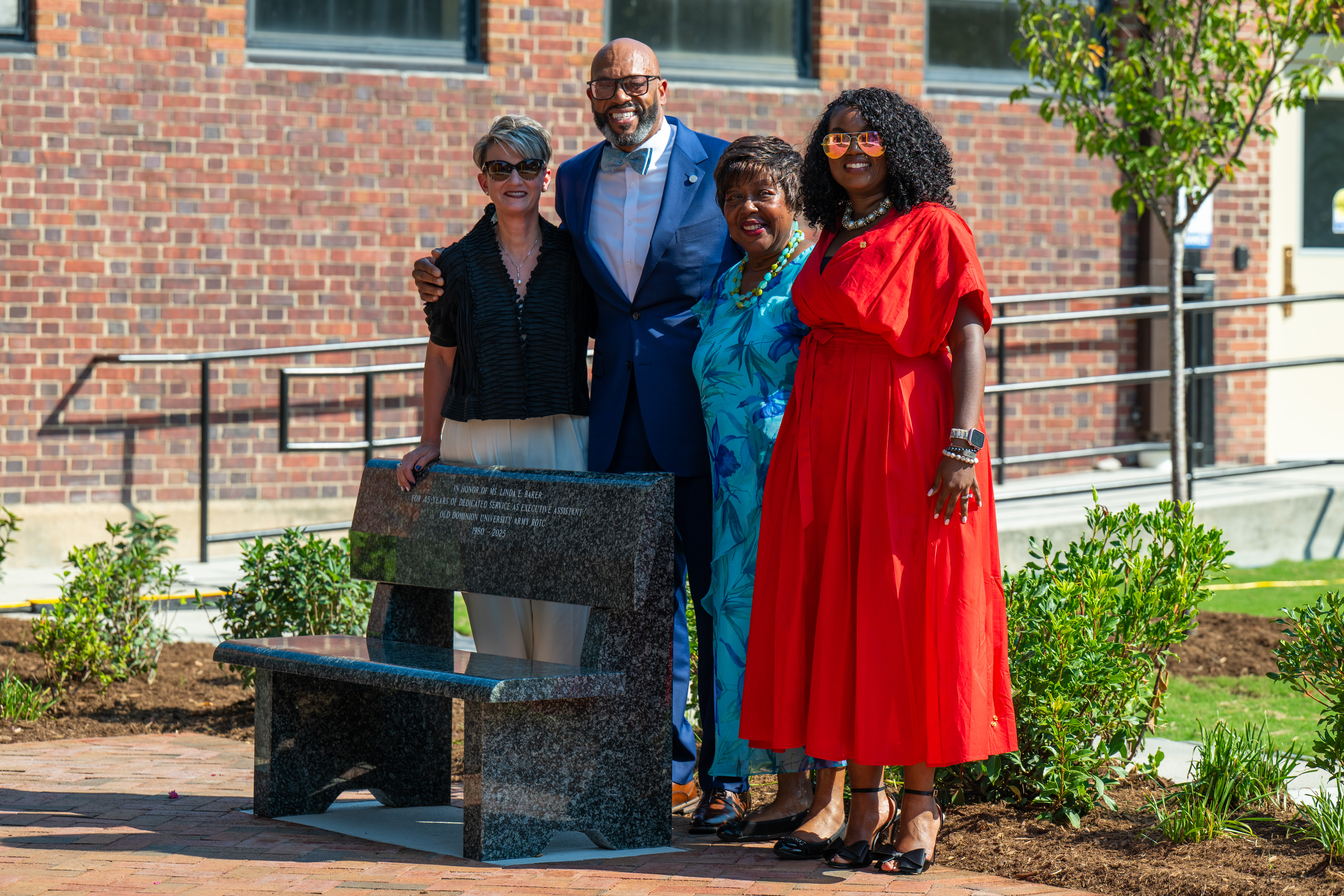Mrs. B's Tribute Bench from Lt. Col. Shah