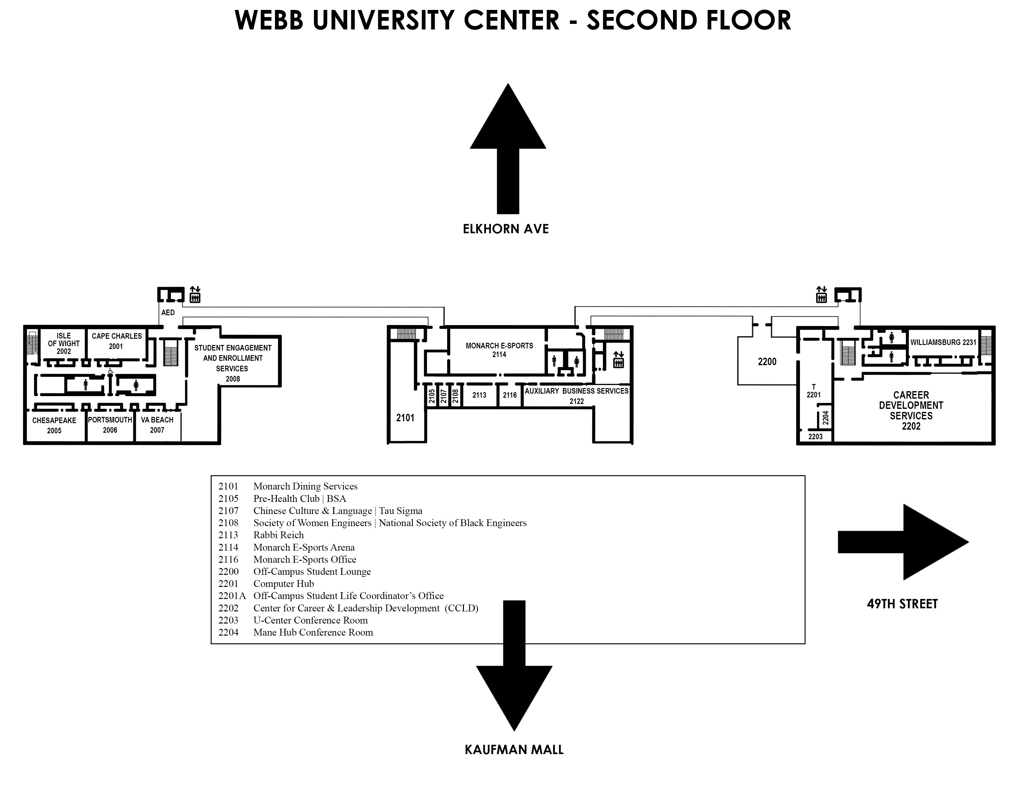 Webb Second Floor