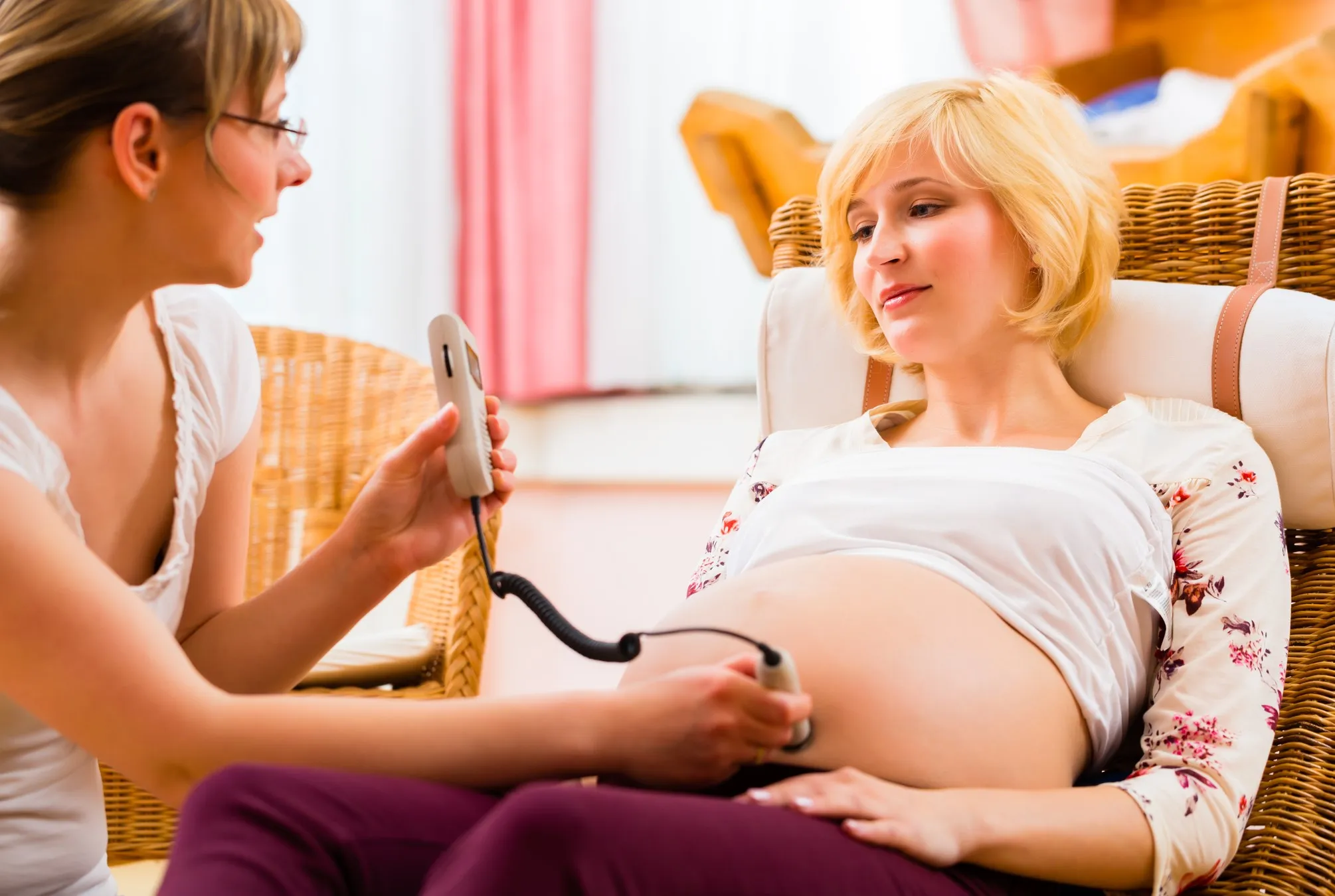Mom with doc stethoscope