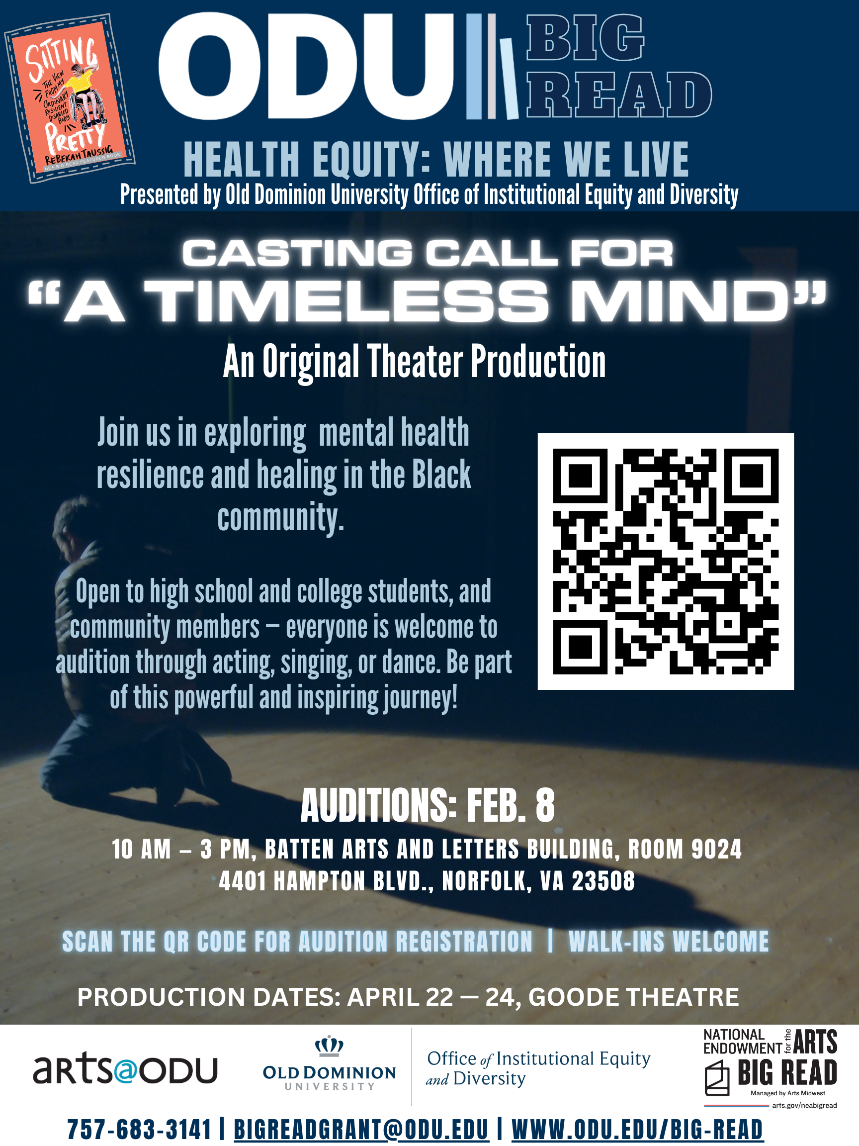 'A Timeless Mind' casting call promo