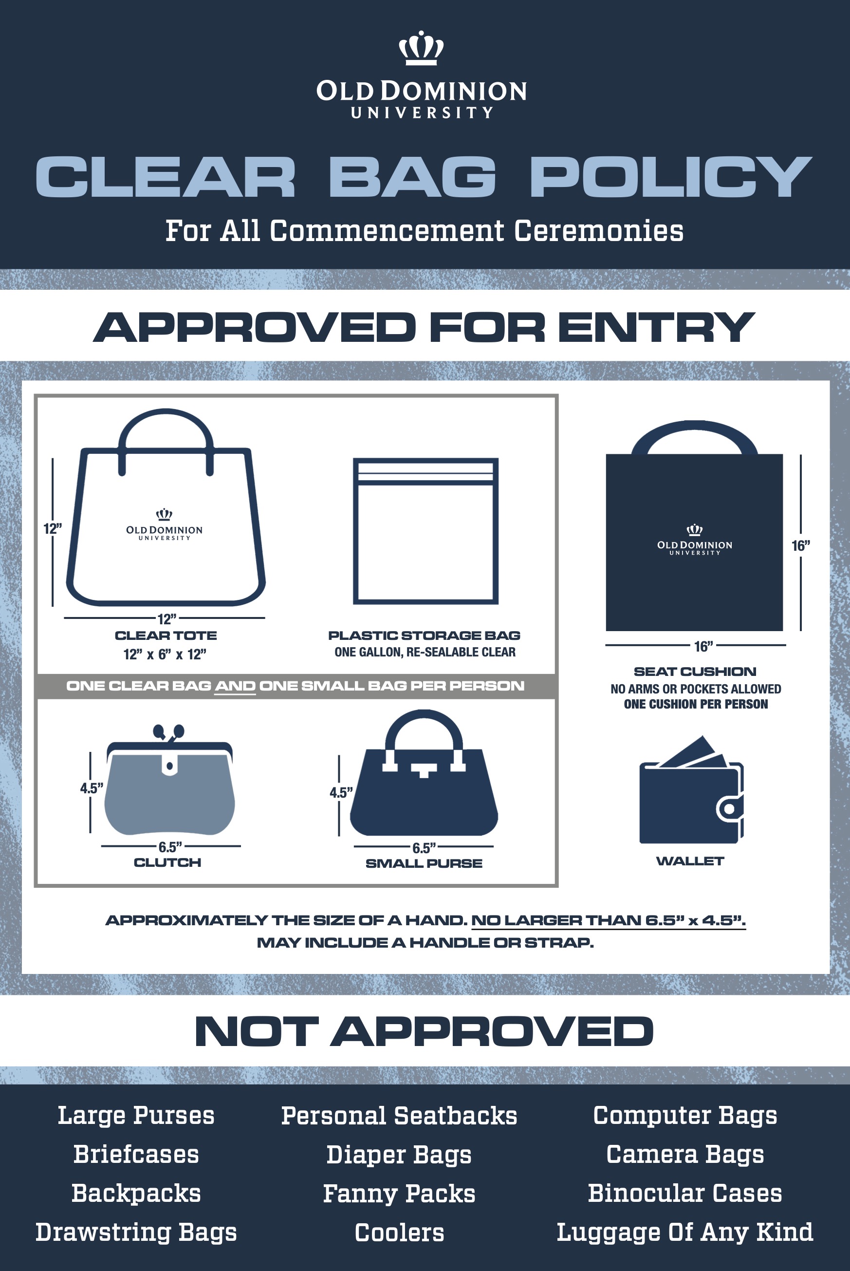 Clear Bag Policy 