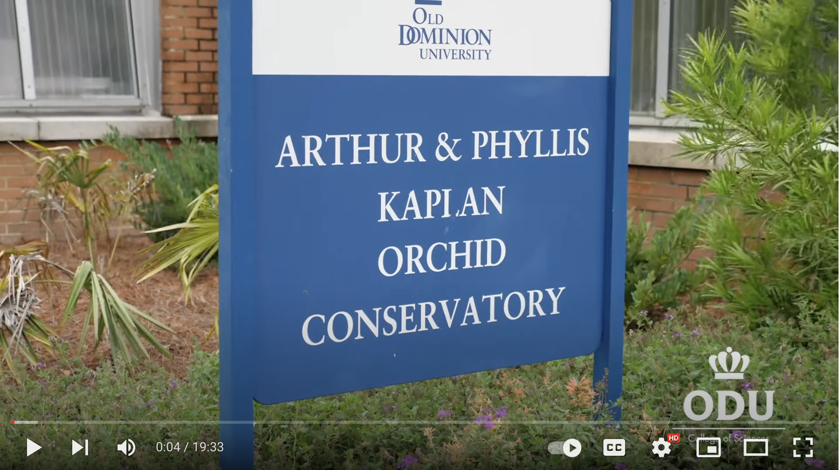 Kaplan Orchid Observatory Tour