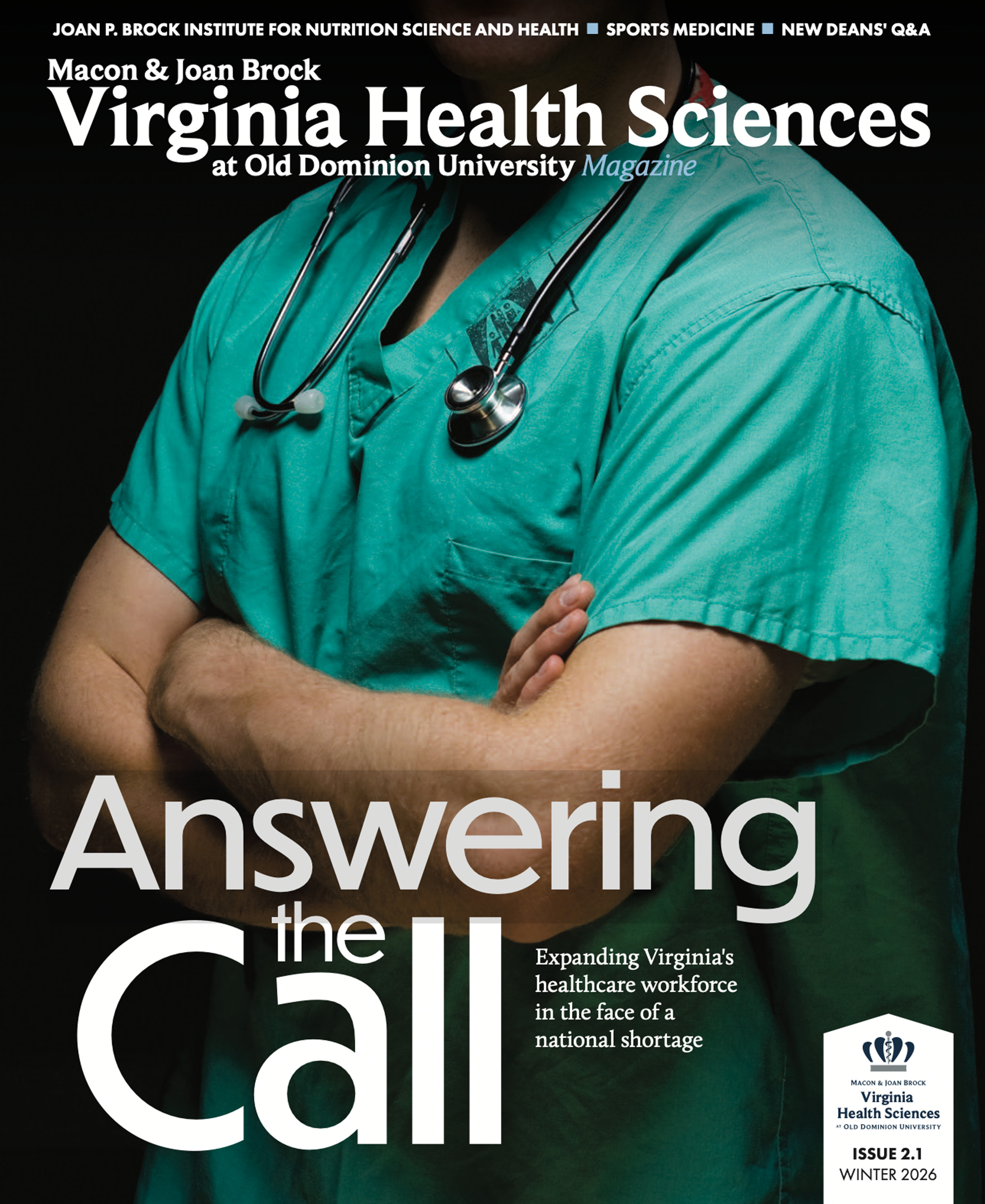 Cover image of VHS winter 2026 magazine.