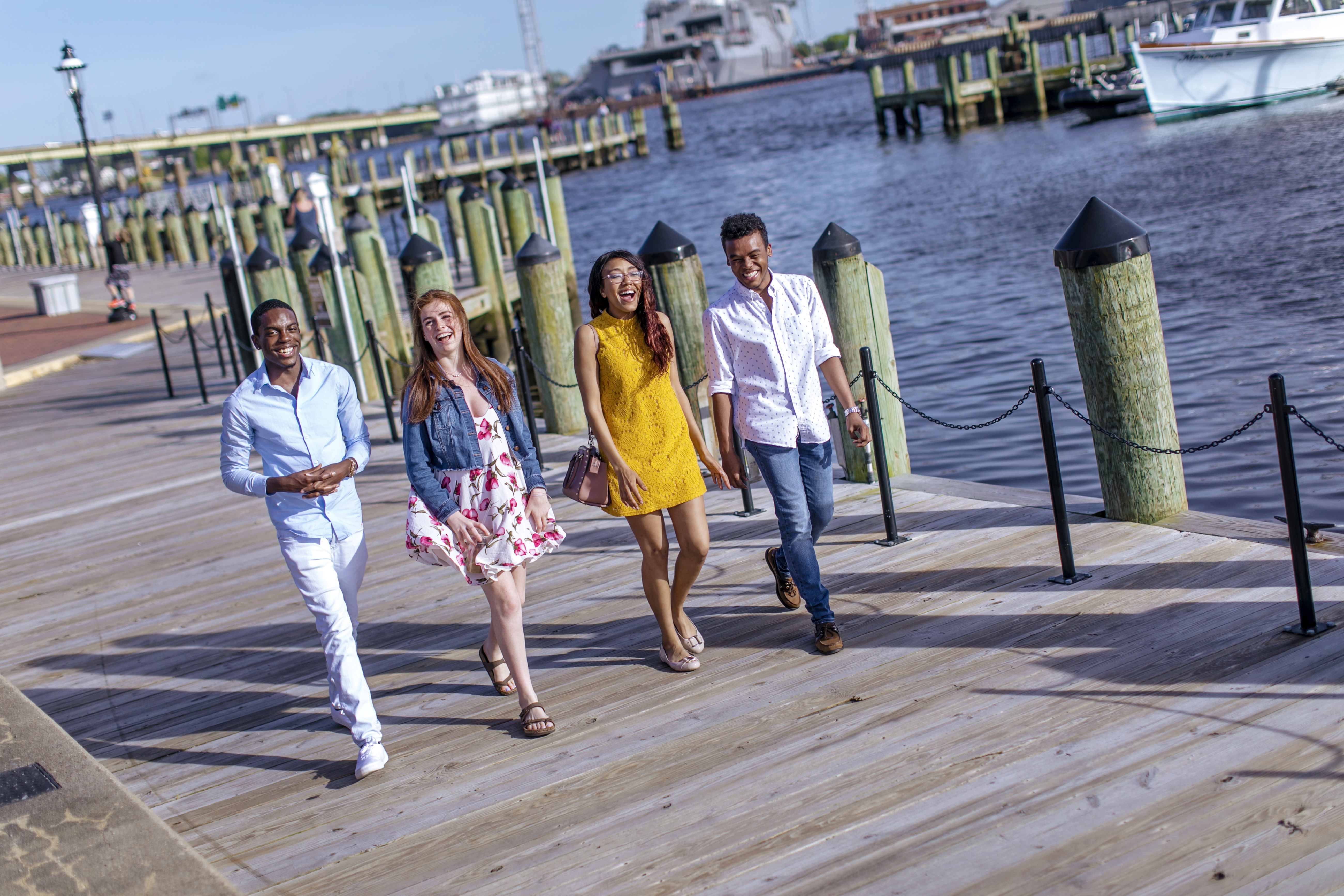 Students at Waterside