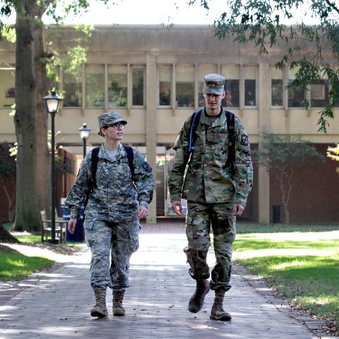 ODU Military Students in Uniform
