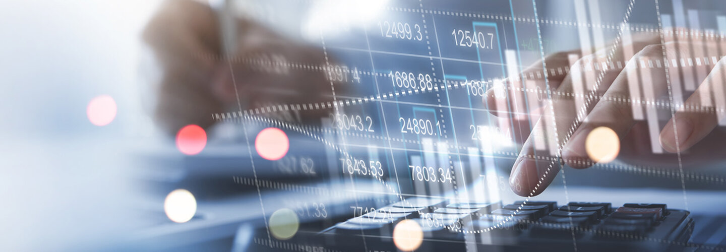 Finance Office Accounting illustration banner