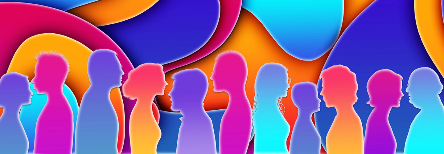 Illustration - Health varied people 