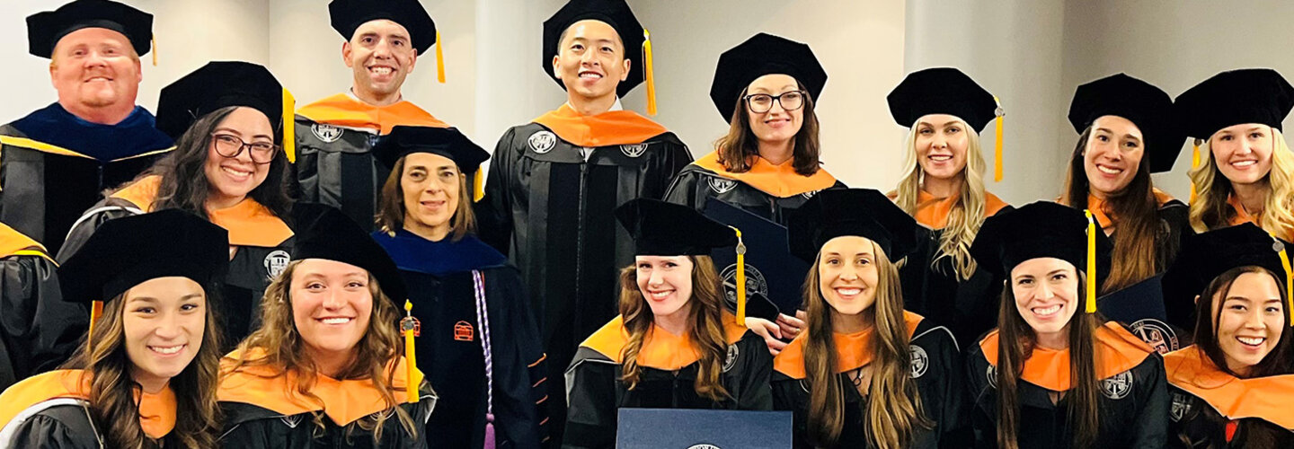 Nursing doctoral graduates banner