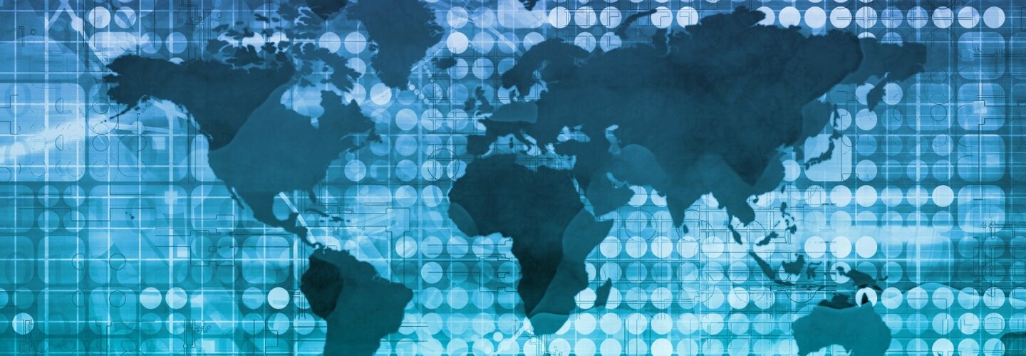 Digital image of Earth. 
