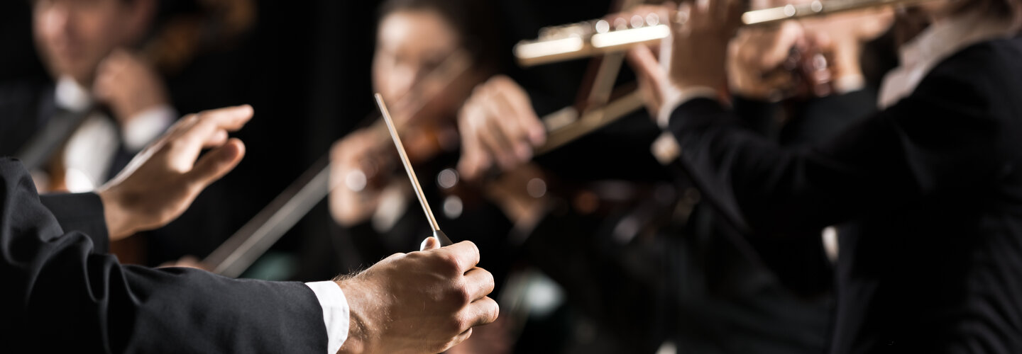 A music performance featuring each person who plays an instrument. 
