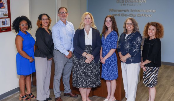 Employees of the Monarch Internship & Co-Op Office